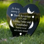Personalised Father and Grandfather Grave Memorial Stake