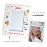 Photo Frame For Baby Boy Girl Birth Details Personalised Gift