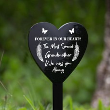 Grandmother Memorial Grave Stake, Memorial Gifts For Grandma