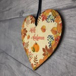 Autumn Hanging Sign Hello Autumn Sign Autumn Accessories Heart