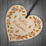 Hello Autumn Gifts Hello Autumn Sign Autumn House Decor