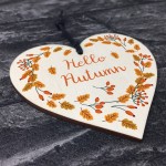 Hello Autumn Gifts Hello Autumn Sign Autumn House Decor