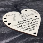 Best Friend Gift Sister Plaque Thank You Gift For Best Friend
