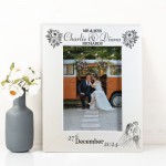 Gift For Wedding Photo Frame Personalised Gift For Mr And Mrs