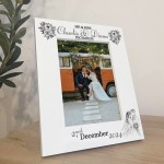 Gift For Wedding Photo Frame Personalised Gift For Mr And Mrs
