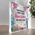 Birthday Gifts for Her YOU ARE AWESOME Plaque Lirthday Gifts