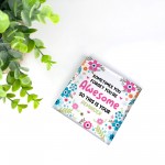 Birthday Gifts for Her YOU ARE AWESOME Plaque Lirthday Gifts