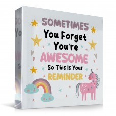 You Are Awesome Gift For Best Friend Unicorn Sign Friendship