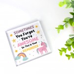 You Are Awesome Gift For Best Friend Unicorn Sign Friendship