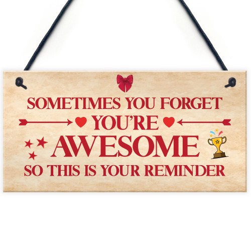 Reminder You Are Awesome Gift Birthday Gifts for Best Friend