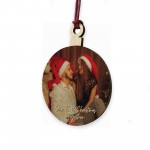Personalised Christmas Tree Decoration with Photo 1st Christmas