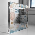 30th Birthday Gift For Women Her 30 Years Old Today