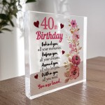 40th Birthday Gifts For Women Forty Years Birthday