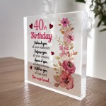 40th Birthday Gifts For Women Forty Years Birthday
