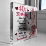 40th Birthday Gifts For Women Forty Years Birthday