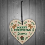 Merry Christmas Friends Family Colleagues Personalised Gift Wood