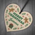 Merry Christmas Friends Family Colleagues Personalised Gift Wood