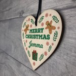 Merry Christmas Friends Family Colleagues Personalised Gift Wood