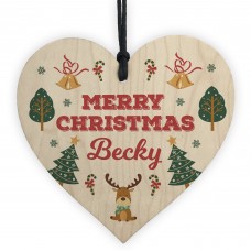 Merry Christmas ANY NAME Gift For Daughter Son Granddaughter