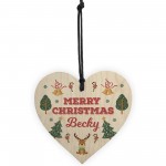 Merry Christmas ANY NAME Gift For Daughter Son Granddaughter