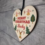 Merry Christmas ANY NAME Gift For Daughter Son Granddaughter
