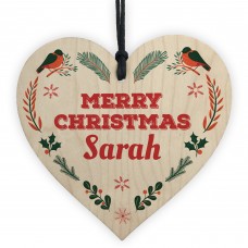 Merry Christmas Personalised Friends Family Colleagues Gift 