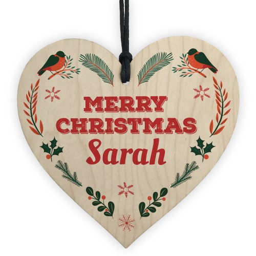 Merry Christmas Personalised Friends Family Colleagues Gift 