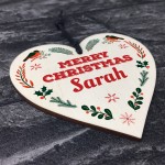 Merry Christmas Personalised Friends Family Colleagues Gift 