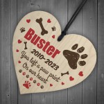 Dog Memorial Christmas Tree Bauble Personalised Pet Loss Gift