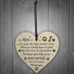 Dog Memorial Wooden Christmas Tree Decoration Personalised Pet