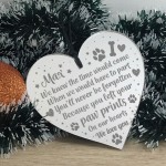 DOG MEMORIAL Acrylic Christmas Tree Decoration Personalised Gift