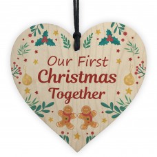 Our First Christmas Together Bauble Novelty Gift For Couple