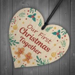 Our First Christmas Together Bauble Novelty Gift For Couple