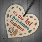 Our 1st Christmas Together Bauble Novelty Gift For Couple