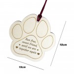 Pet Memorial Plaque For Dog Puppy Memorial Christmas Tree Decor