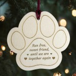 Pet Memorial Plaque For Dog Puppy Memorial Christmas Tree Decor