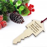 New Home Good Luck Gifts Christmas Tree Decorations Couple 