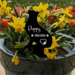 Personalised Cat Grave Marker Cat Memorial Stake Custom Name