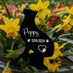 Personalised Cat Grave Marker Cat Memorial Stake Custom Name