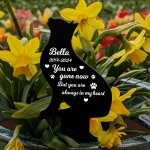 Custom Cat Memorial Stake Cat Memorial Plaque with Stake