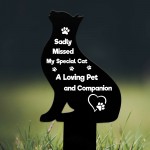 Cat Memorial Plaque Cat Memorial Stake Cat Memorial Grave Marker