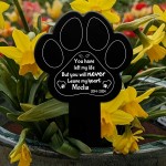 Personalised Memorial Plaque For Dog Cat Grave Marker Dog Gift