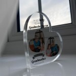 Grandma Gifts from Grandchildren, Acrylic Heart Plaque Grandma 