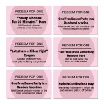 Coupon Book Friendship Edition Funny Challenges Book For Friends