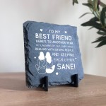 Funny Friendship Plaques Gifts For Women Slate Standing Plaque