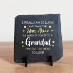 Grandad Gifts from Grandchildren Slate Plaque Grandad Birthday 
