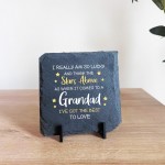 Grandad Gifts from Grandchildren Slate Plaque Grandad Birthday 