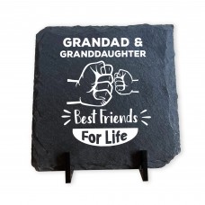 Grandad Gifts from Granddaughter Slate Plaque Grandad Birthday