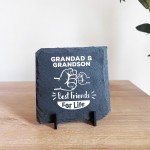Grandad Gifts from Grandson Slate Plaque Grandad Birthday Gifts