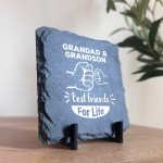 Grandad Gifts from Grandson Slate Plaque Grandad Birthday Gifts